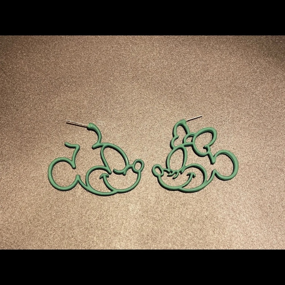 Mickey and Minnie Earring